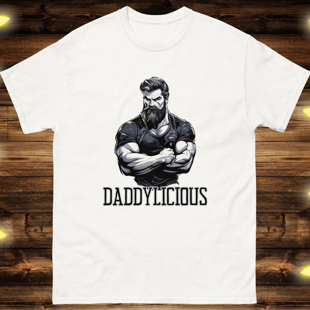 Gay Daddy Tshirt Tom of Finland Style Shirt Muscle Daddy T-shirt Gift