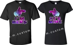 His Mine I’m Hers Valentine Love couple matching funny cute T-Shirts