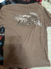 12 DUX Waterfowl Company Men’s Duck Hunting Graphic Tees M Crew Neck Cotton Knit
