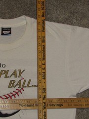 Vtg 1993 PHOENIX Baseball T-SHIRT Mens L Play Ball Hard Arizona 90s Funny Sports