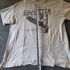 Vintage Led Zeppelin T-Shirt Adult XL White Hanes 2005 Myth Gem Band – Read