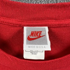 Vintage Nike Honolulu Marathon Shirt Mens XXL Red Running Race 90s Single Stitch
