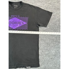 Cookies Original Graphic T Shirt Men’s L Black Purple Logo Streetwear Cotton Tee