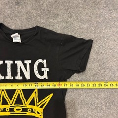 Delta Pro Weight King Crown Graphic Streetwear Grunge T Shirt Adult Small