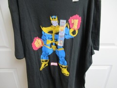 OLD NAVY Men’s Black Marvel Villain T-Shirt- Thanos, SZ XXL NWT