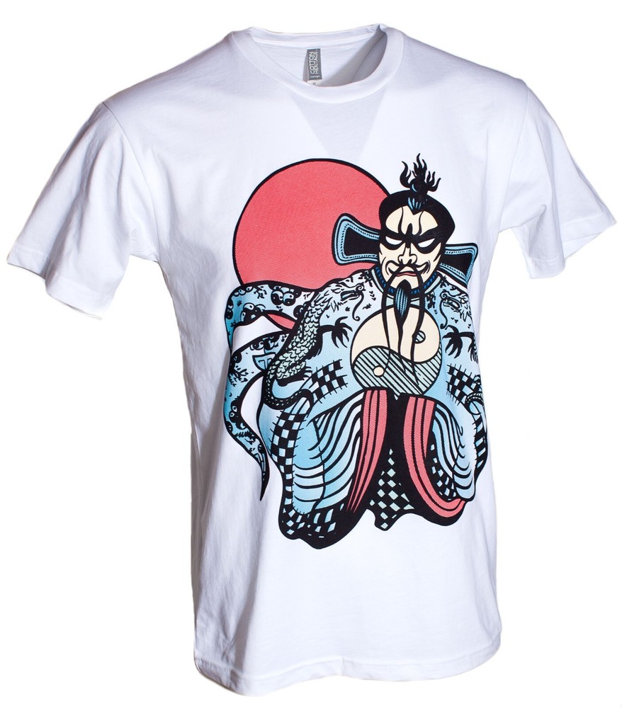 Fu Manchu T-Shirt – Jack Burton Tank Top Big Trouble in Little China S-3XL
