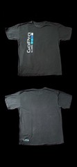 GoPro Be A Pro Black Short Sleeve T-Shirt Tee – Size L – 100% Cotton