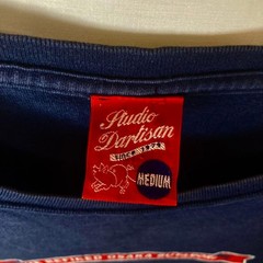 Studio D’Artisan Navy T-Shirt Men JPN Exclusive Rare Denim Craft Model VHTF Pre-