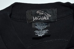 Vtg Jaguar XK 150 (car on back) Black T Shirt Size M with Jaguar Neck Label