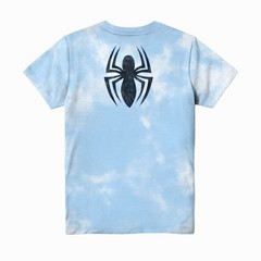 Marvel Mens Spiderman Tie-Dye Shirt – Amazing Spiderman, Spidey, Wall Crawler –