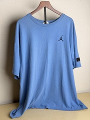 Vintage UNC blue Nike Jordan Short sleeve t shirt Mens Size XXL