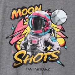 District Perfect Tri 2XL “Moon Shots Bat Wrapz” Tee