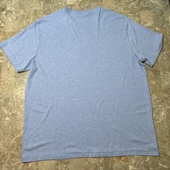 Polo Ralph Lauren Shirt Mens 2XB Big 2X Blue Short Sleeve Pima Soft Flesh Pony