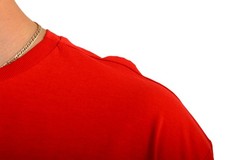 Hugo Boss Men’s “Tee 1” Red Logo Print Short Sleeve T-Shirt US 2XL IT 56