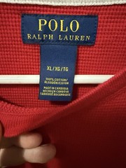 Polo Ralph Lauren Thermal Shirt Men’s XL/XG/TG Long Sleeve