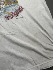 Vintage Sammy Catalena Rodeo Wild West Tour T shirt Adult XL Distressed Aruba