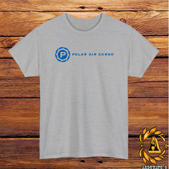 Polar Air Cargo Airlines Logo T-Shirt Black/Grey/White/Navy/Red/Light Blue S-5XL