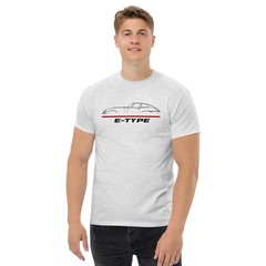 For Jaguar E-Type Fans Timeless Classic Sports Car T-Shirt Birthday Gift