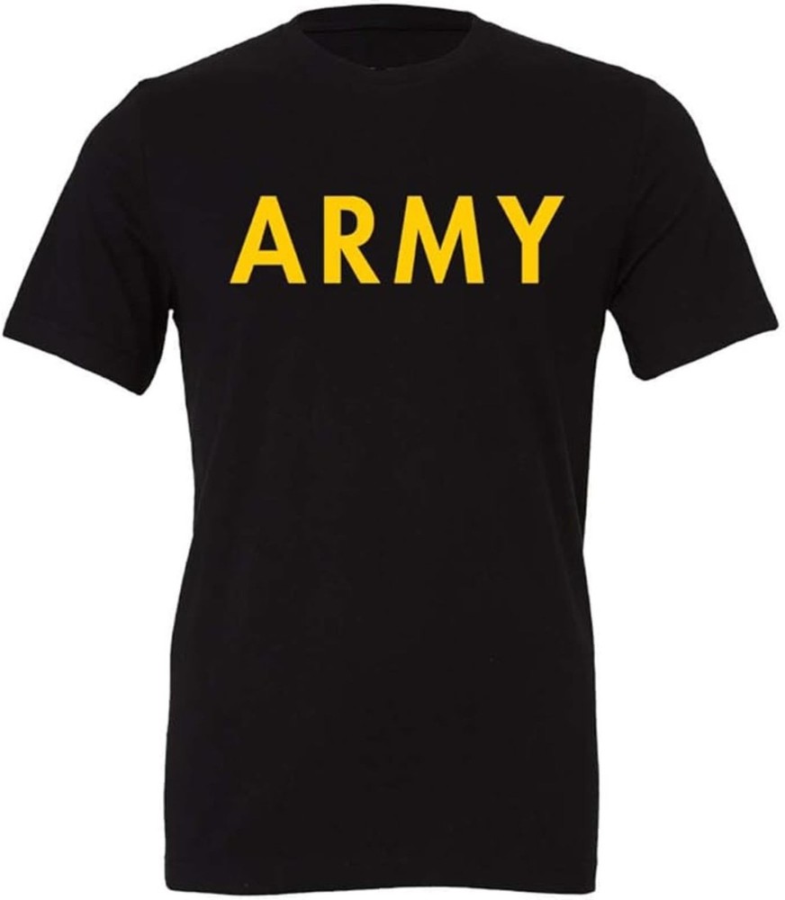 Men’s Army PT Style T-Shirt U.S. Army Military Physical Training Infantry Shirt