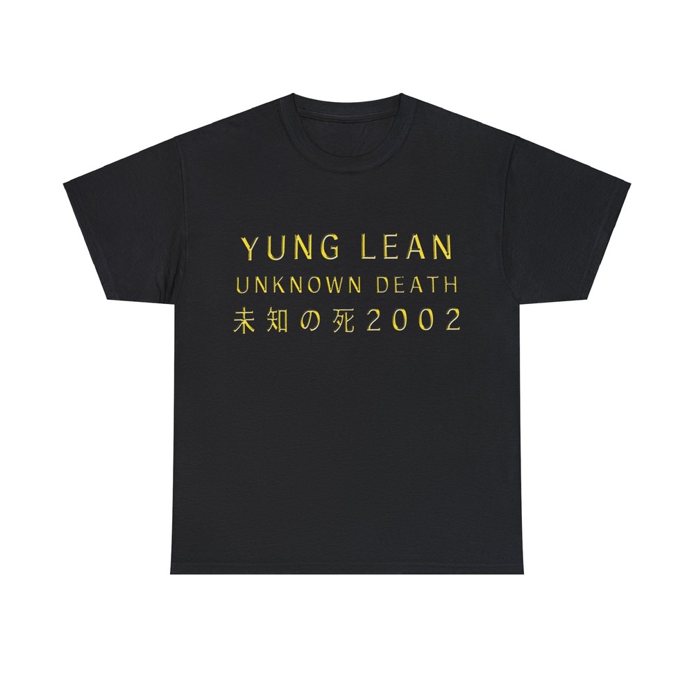 Yung Lean Unknown Death 2002 Album Tour Merch Tee T-Shirt – All Colors and Sizes