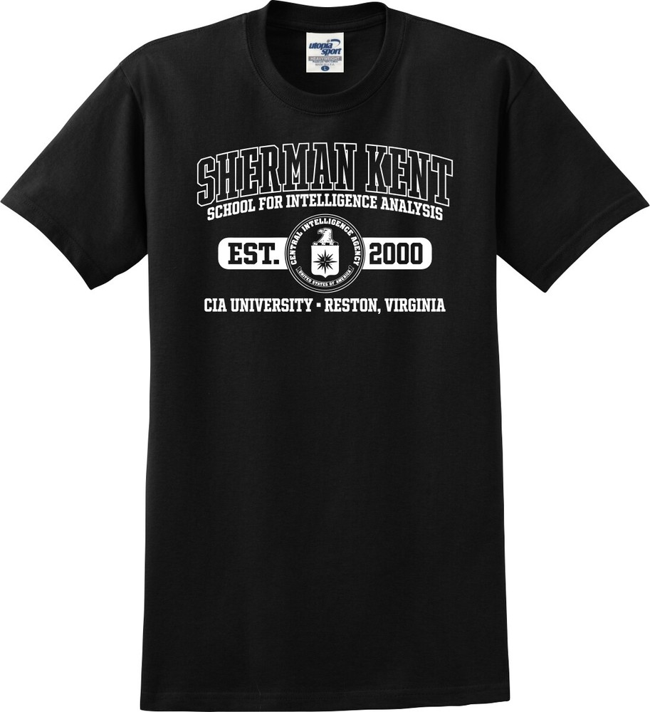 Sherman Kent School for Intelligence Analysis CIA Unisex T-Shirt (S-5X)