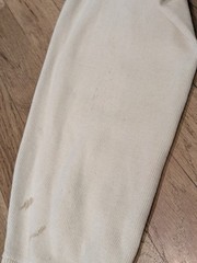 Vintage 50s Military Henley Shirt M Wool Thermal Winter Workwear Uniform USA