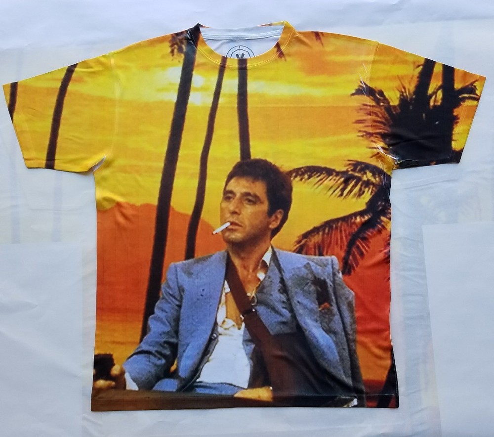 Scarface Frank’s Office T shirt Miami south beach 80s tony montana