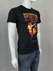 DEADSTOCK 2007 LED ZEPPELIN FOUR STICKS JAPAN 45 TributeT SHIRT ROCK TEE Small