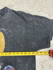 Fifth Sun Walmart Smiley Face Always Graphic T-Shirt Black Mineral Wash Large