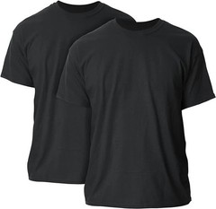 Gildan (5-pack) Bulk Solid Ultra Cotton Short Sleeve Blank Tee T-Shirt S-XL 5000
