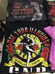 Lot of 10 Concert Tour Band T-Shirts Rock Pop Mixed Szs Heavy Metal 90’s to now