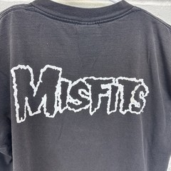 Vintage The Misfits 2001 Skull Horror Punk Rock Band Black M Graphic T-Shirt Tee