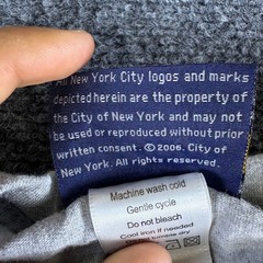 NYPD Police Department New York City Graphic T-Shirt Gray XL Torkia 2006