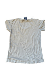 Jungmaven tan Vneck Tshirt XS organic cotton and hemp
