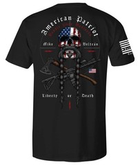 Howitzer Clothing Men’s T-shirt Beltran Patriot Military Grunt MFG
