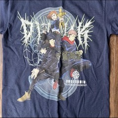 Dim Mak Jujutsu Kaisen First Years T Shirt Mens Small Blue Steve Aoki Anime Tee