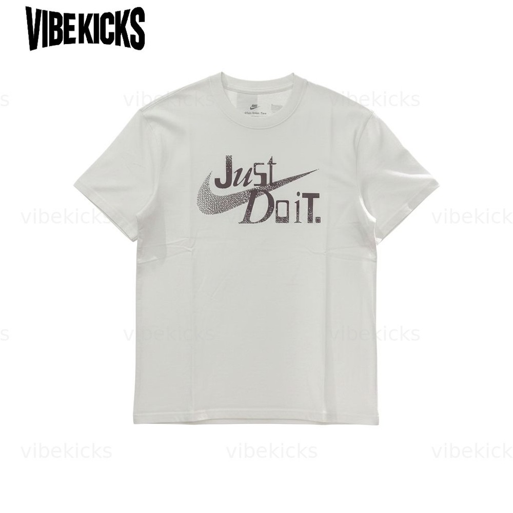 Nike T Shirts Unisex White Crew Neck Moderate IH1376-100 Men New