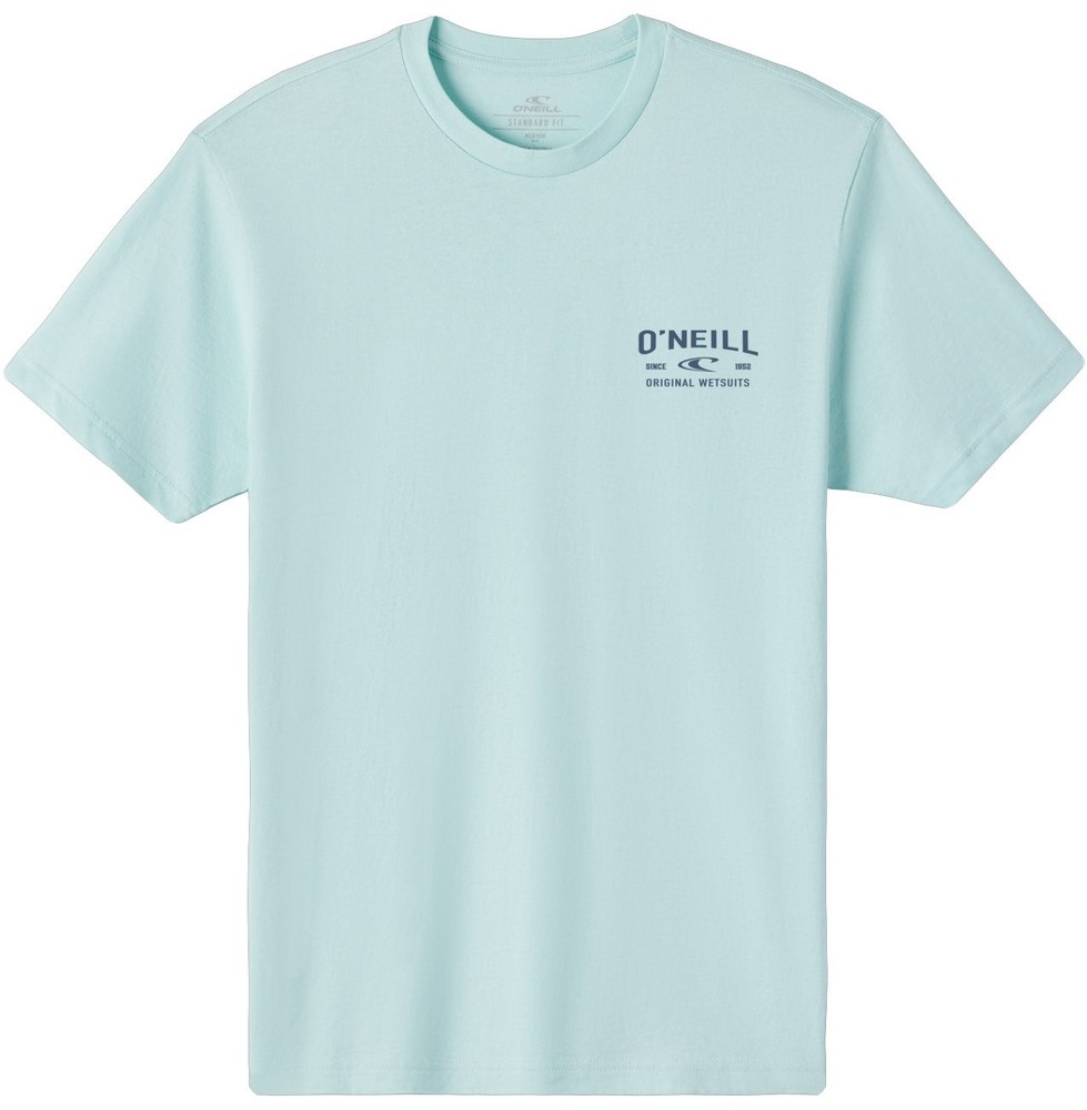 O’Neill Layered Up SS T-Shirt – Pale Turquoise – New