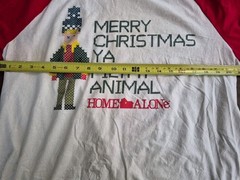 Merry Christmas Ya Filthy Animal Home Alone tee size Extra Large