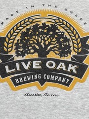 Vtg Y2K Made in The Shade Live Oak Brewing Co XL AUSTIN TX Shirt Single Stitch