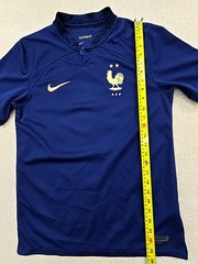 Nike Men’s Navy France Soccer Jersey S Dri-FIT Short Sleeve