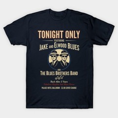 Blues Brothers Concert Poster Graphic T Shirt Classic Music Comedy Movie Unisex