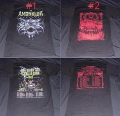 Dethklok Amon Amarth Shirt Amonklok Conquest Metalocalypse Tour Shirts Reprint