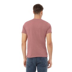5 Pack Bella Canvas Mens Heather T Shirts Short Sleeve Crew Neck Tees Large C5