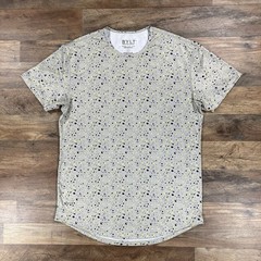 BYLT Shirt Mens Large Short Sleeve Drop Cut Performance Crew Neck T