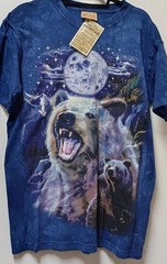 The Mountain Vintage Meiklejohn Polar Bear/Moon Adult T-shirt (Circa 2000’s)