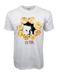 1994 RADI0HEAD ‘HONG KONG’ HONEY PABLO ULTRA RARE GRAPHIC WHITE T-SHIRT