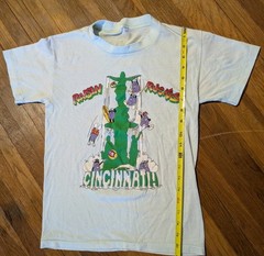 California Raisin Raisin Ruckus Cincinnati Vintage Single Stitch T Shirt Size XS