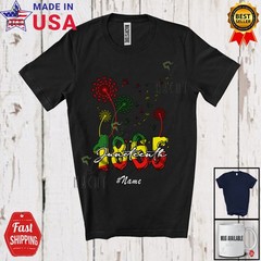 Custom Name Juneteenth 1865; Lovely Black History Dandelions African Afro Shirt