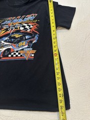84 Van Halen Car Racing Graphic T Shirt Short Sleeve Black Cotton Men’s L
